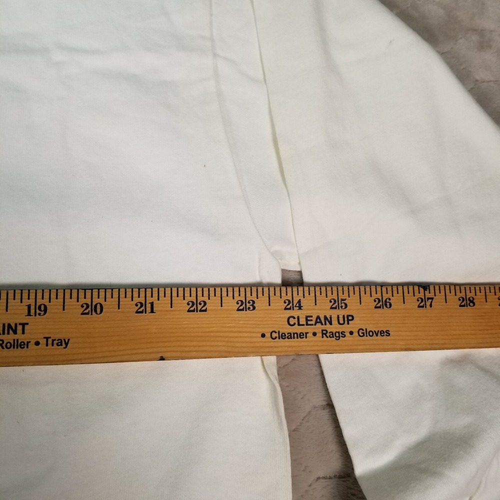 VTG 90s COMPAQ Computers Team Systems Long Sleeve Shirt XL Anvil White USA Made - Picture 7 of 12